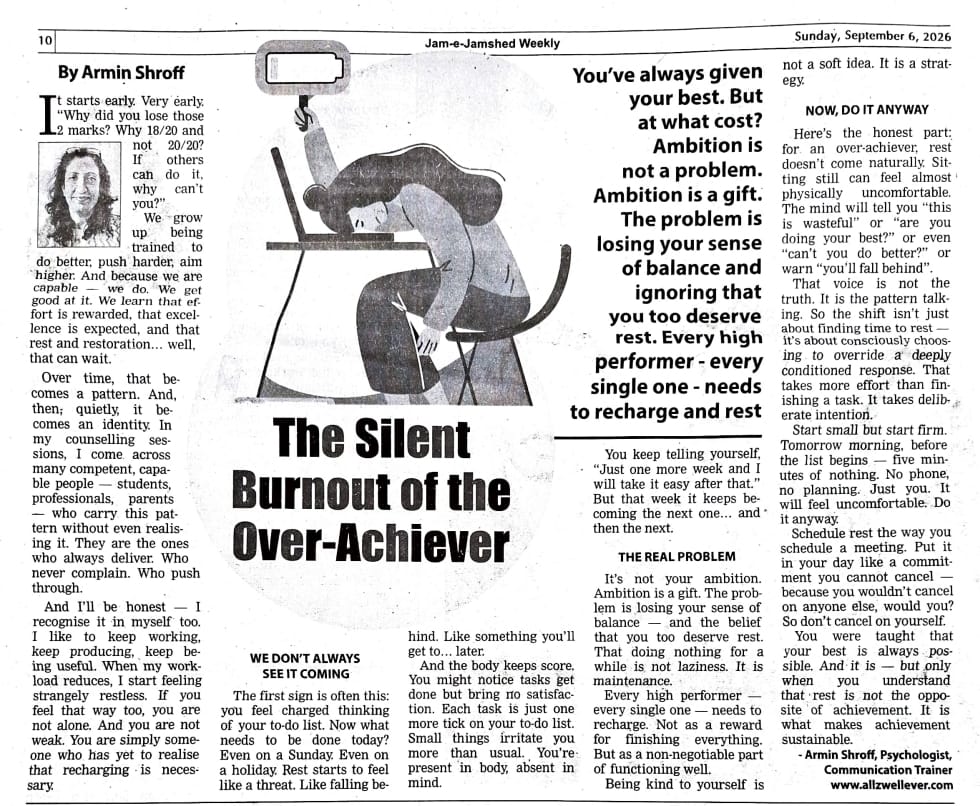 Avoid Burnout